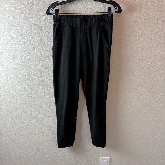 Varley Siena Jogger Pants Black Fluid Stretch Jersey Casual Active Women’s XS - Picture 2 of 15